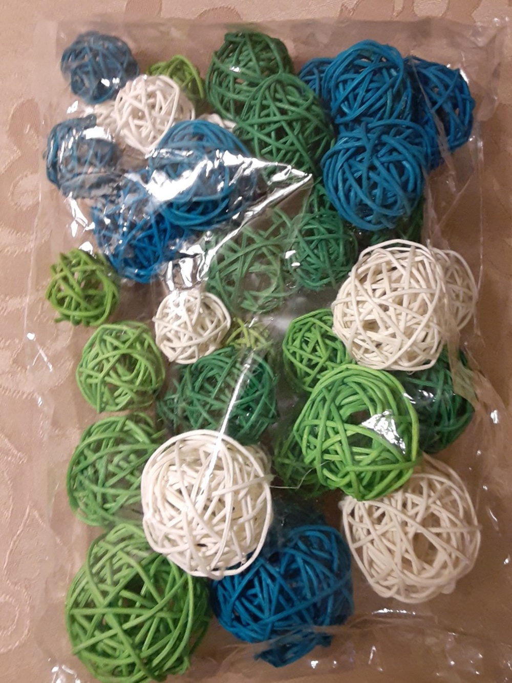 Wicker Rattan 36 Balls